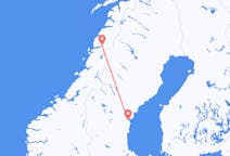Flights from Mo i Rana, Norway to Sundsvall, Sweden