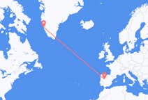 Flyg från Salamanca till Nuuk