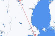 Flights from Östersund to Stockholm