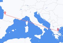 Fly fra Bordeaux til Volos