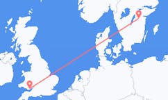 Flights from Linköping to Cardiff