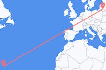 Flights from Pointe-à-Pitre, France to Kaunas, Lithuania
