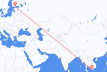Flyrejser fra Ca Mau Province til Helsinki