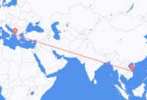 Flyg från Chu Lai, Vietnam till Korfu, Grekland