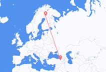 Flights from Rovaniemi to Erzurum