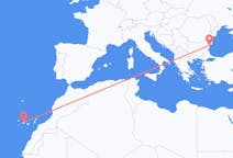 Flights from Varna, Bulgaria to Tenerife, Spain
