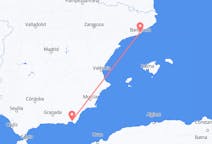 Flyrejser fra Barcelona, Spanien til Almeria, Spanien