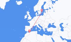Flights from Oujda, Morocco to Visby, Sweden