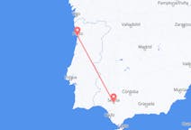Flyreiser fra Sevilla, Spania til Porto, Portugal