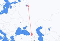 Fly fra Jaroslavl til Kars