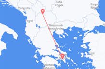 Flüge von Athen, nach Skopje