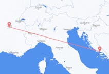 Flyreiser fra Split, Kroatia til Lyon, Frankrike