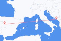 Fly fra Dubrovnik til Salamanca