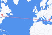 Flyreiser fra Ottawa, Canada til Samos, Hellas