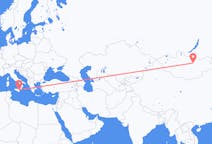 Flights from Ulaanbaatar, Mongolia to Catania, Italy