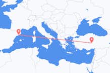 出发地 土耳其从 内夫谢希尔目的地 西班牙巴塞罗那的航班