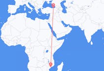 Flyreiser fra Quelimane, Mosambik til Trabzon, Tyrkia