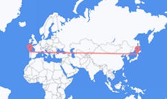 Рейсы из Аомори, Япония в Сантьяго-де-Компостела, Испания