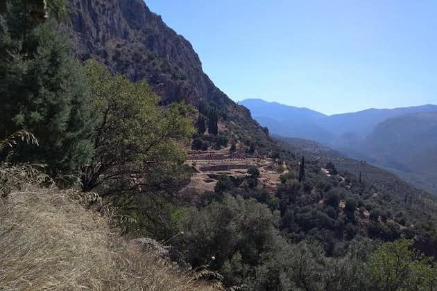 Delphi, tur til "Center for den antikke verden" fra Athen
