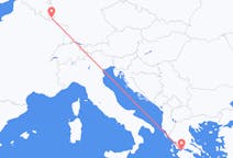 Flyg från Luxemburg, Luxemburg till Patras, Grekland