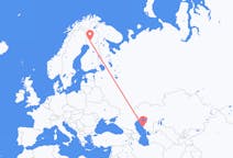 Flights from Aktau to Rovaniemi