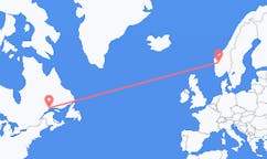 Flights from Sept-Îles, Canada to Sogndal, Norway