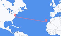 Flyg från Norfolk, USA till Teneriffa, Spanien