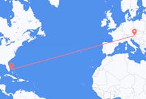 Voli da Porto franco, Bahamas a Graz, Austria