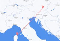 Рейсы из Граца, Австрия в Бастию, Франция