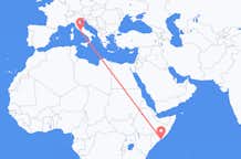 Flights from Mogadishu to Rome