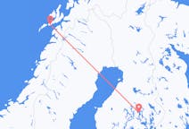 Flüge von der Stadt Svolvær in die Stadt Kuopio