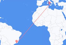 Flyrejser fra Rio de Janeiro, Brasilien til Trapani, Italien