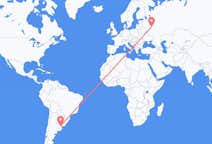 Flyreiser fra Buenos Aires, Argentina til Moskva, Russland