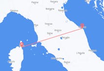 Flights from Bastia, France to Ancona, Italy