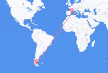 Flyreiser fra Punta Arenas, Chile til Palma de Mallorca, Spania