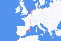 Flights from Palma de Mallorca, Spain to Amsterdam, Netherlands