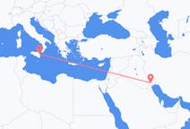 Flyrejser fra Basra, Irak til Catania, Italien