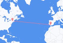 Flyg från Albany, USA till Sevilla, Spanien