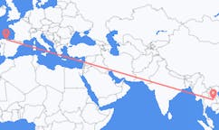 Flyreiser fra Roi Et Province, Thailand til Santiago del Monte, Spania