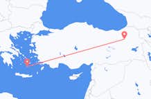 Flüge von Erzurum, nach Santorin