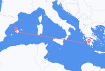 出发地 希腊出发地 卡拉马塔目的地 西班牙帕尔马的航班