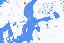 Flyrejser fra Sollefteå, Sverige til Kaunas, Litauen