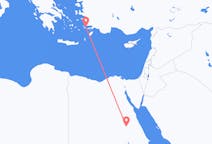 Vluchten van Luxor, Egypte naar Kos, Griekenland