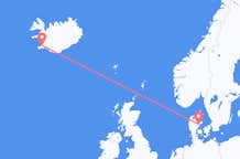 Flyreiser fra Aarhus, Danmark til Reykjavík, Island