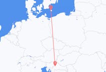 Flyreiser fra Zagreb, Kroatia til Bornholm, Danmark
