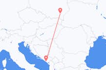 Flights from Rzeszow to Tivat