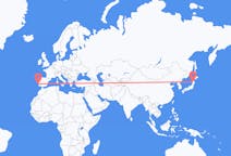 Flyg från Odate, Japan till Lissabon, Portugal