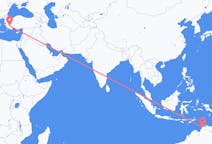 Flyreiser fra Darwin, Australia til Denizli, Tyrkia