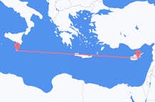 Flyg från Larnaca till Malta (kommun)