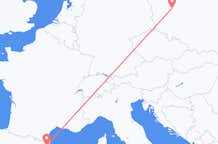 Flyreiser fra Poznan, Polen til Girona, Spania